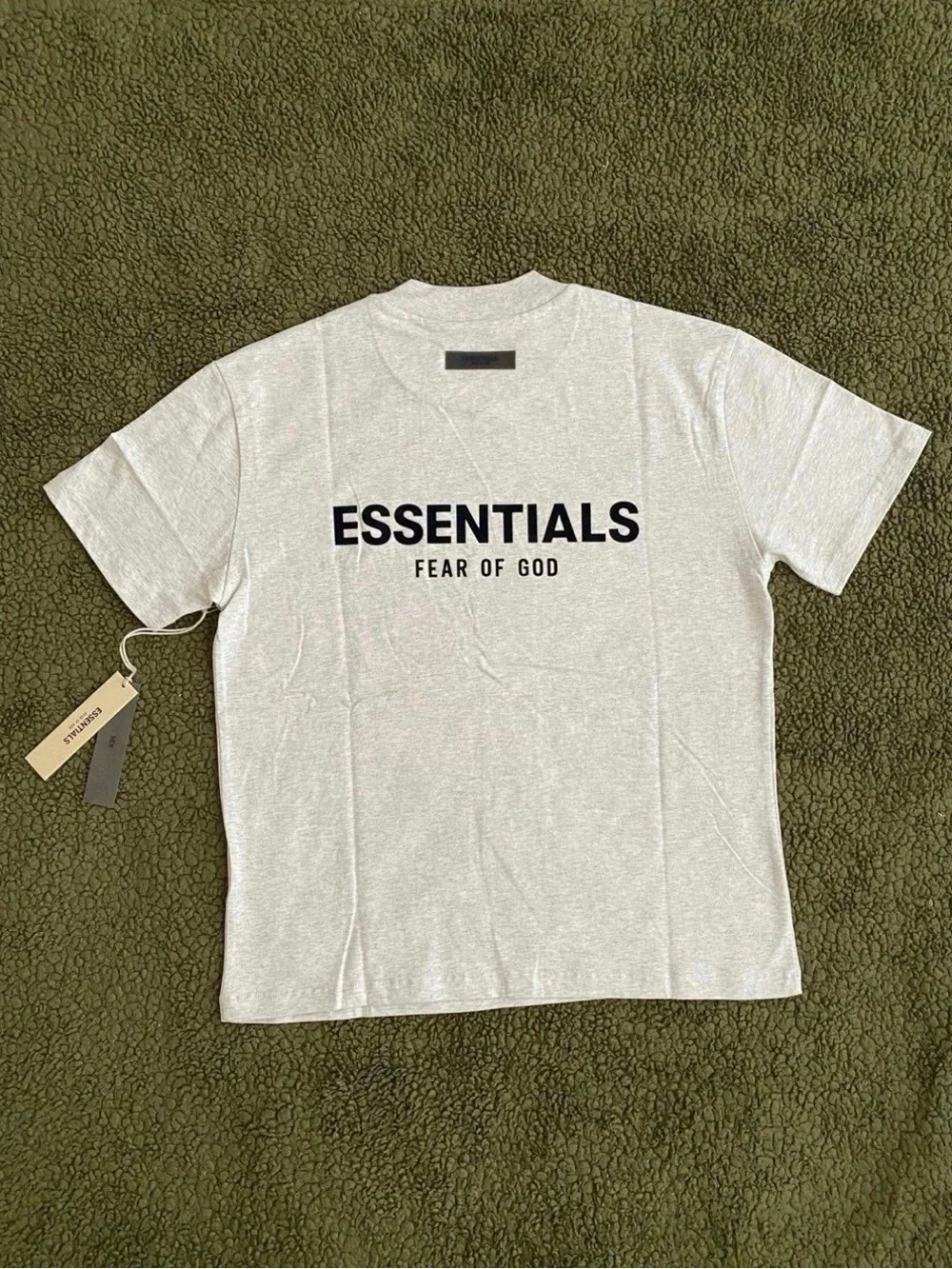 Men’s Fear of God Essentials Bundle, Shorts & T-Shirt, Light Oatmeal, XS, NWT